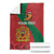 Personalised Morocco Proclamation Day Blanket Moussier's Redstart With Coat Of Arms