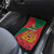 Personalised Morocco Proclamation Day Car Mats Moussier's Redstart With Coat Of Arms - Wonder Print Shop