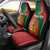 Personalised Morocco Proclamation Day Car Seat Cover Moussier's Redstart With Coat Of Arms - Wonder Print Shop