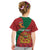 Personalised Morocco Proclamation Day Kid T Shirt Moussier's Redstart With Coat Of Arms - Wonder Print Shop