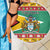 Guyana Christmas Beach Blanket Coat Of Arms with Flag Style - Wonder Print Shop