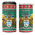 Guyana Christmas 4 in 1 Can Cooler Tumbler Coat Of Arms with Flag Style - Wonder Print Shop