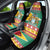 Guyana Christmas Car Seat Cover Coat Of Arms with Flag Style - Wonder Print Shop