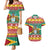 Guyana Christmas Couples Matching Mermaid Dress and Hawaiian Shirt Coat Of Arms with Flag Style - Wonder Print Shop