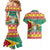 Guyana Christmas Couples Matching Mermaid Dress and Hawaiian Shirt Coat Of Arms with Flag Style - Wonder Print Shop