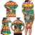 Guyana Christmas Family Matching Long Sleeve Bodycon Dress and Hawaiian Shirt Coat Of Arms with Flag Style - Wonder Print Shop