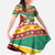 Guyana Christmas Family Matching Mermaid Dress and Hawaiian Shirt Coat Of Arms with Flag Style - Wonder Print Shop