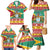 Guyana Christmas Family Matching Mermaid Dress and Hawaiian Shirt Coat Of Arms with Flag Style - Wonder Print Shop