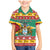 Guyana Christmas Family Matching Mermaid Dress and Hawaiian Shirt Coat Of Arms with Flag Style - Wonder Print Shop