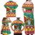 Guyana Christmas Family Matching Off Shoulder Maxi Dress and Hawaiian Shirt Coat Of Arms with Flag Style - Wonder Print Shop