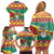 Guyana Christmas Family Matching Off Shoulder Short Dress and Hawaiian Shirt Coat Of Arms with Flag Style - Wonder Print Shop