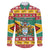 Guyana Christmas Family Matching Puletasi and Hawaiian Shirt Coat Of Arms with Flag Style - Wonder Print Shop