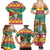 Guyana Christmas Family Matching Summer Maxi Dress and Hawaiian Shirt Coat Of Arms with Flag Style - Wonder Print Shop