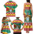 Guyana Christmas Family Matching Tank Maxi Dress and Hawaiian Shirt Coat Of Arms with Flag Style - Wonder Print Shop