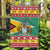 Guyana Christmas Garden Flag Coat Of Arms with Flag Style - Wonder Print Shop