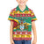 Guyana Christmas Hawaiian Shirt Coat Of Arms with Flag Style - Wonder Print Shop