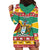 Guyana Christmas Hoodie Dress Coat Of Arms with Flag Style - Wonder Print Shop