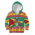 Guyana Christmas Kid Hoodie Coat Of Arms with Flag Style - Wonder Print Shop