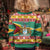 Guyana Christmas Kid Ugly Christmas Sweater Coat Of Arms with Flag Style - Wonder Print Shop