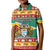 Guyana Christmas Kid Polo Shirt Coat Of Arms with Flag Style - Wonder Print Shop