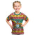 Guyana Christmas Kid T Shirt Coat Of Arms with Flag Style - Wonder Print Shop