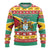 Guyana Christmas Ugly Christmas Sweater Coat Of Arms with Flag Style - Wonder Print Shop