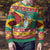 Guyana Christmas Ugly Christmas Sweater Coat Of Arms with Flag Style - Wonder Print Shop