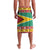 Guyana Christmas Lavalava Coat Of Arms with Flag Style - Wonder Print Shop