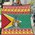 Guyana Christmas Quilt Coat Of Arms with Flag Style - Wonder Print Shop