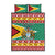 Guyana Christmas Quilt Bed Set Coat Of Arms with Flag Style - Wonder Print Shop