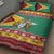 Guyana Christmas Quilt Bed Set Coat Of Arms with Flag Style - Wonder Print Shop