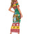 Guyana Christmas Short Sleeve Bodycon Dress Coat Of Arms with Flag Style - Wonder Print Shop