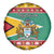 Guyana Christmas Spare Tire Cover Coat Of Arms with Flag Style - Wonder Print Shop