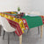 Guyana Christmas Tablecloth Coat Of Arms with Flag Style - Wonder Print Shop