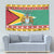 Guyana Christmas Tapestry Coat Of Arms with Flag Style