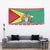 Guyana Christmas Tapestry Coat Of Arms with Flag Style