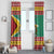 Guyana Christmas Window Curtain Coat Of Arms with Flag Style - Wonder Print Shop