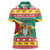 Guyana Christmas Women Polo Shirt Coat Of Arms with Flag Style - Wonder Print Shop