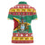 Guyana Christmas Women Polo Shirt Coat Of Arms with Flag Style - Wonder Print Shop