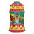 Guyana Christmas Women Sleeveless Polo Shirt Coat Of Arms with Flag Style - Wonder Print Shop