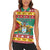 Guyana Christmas Women Sleeveless Polo Shirt Coat Of Arms with Flag Style - Wonder Print Shop