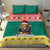 Cameroon Christmas Bedding Set Lion Santa Joyeux Noel - Wonder Print Shop