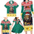 Cameroon Christmas Family Matching Long Sleeve Bodycon Dress and Hawaiian Shirt Lion Santa Joyeux Noel - Wonder Print Shop