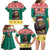 Cameroon Christmas Family Matching Long Sleeve Bodycon Dress and Hawaiian Shirt Lion Santa Joyeux Noel - Wonder Print Shop