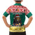 Cameroon Christmas Family Matching Mermaid Dress and Hawaiian Shirt Lion Santa Joyeux Noel - Wonder Print Shop