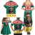 Cameroon Christmas Family Matching Summer Maxi Dress and Hawaiian Shirt Lion Santa Joyeux Noel - Wonder Print Shop