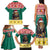 Cameroon Christmas Family Matching Tank Maxi Dress and Hawaiian Shirt Lion Santa Joyeux Noel - Wonder Print Shop