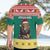 Cameroon Christmas Hawaiian Shirt Lion Santa Joyeux Noel - Wonder Print Shop