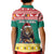 Cameroon Christmas Kid Polo Shirt Lion Santa Joyeux Noel - Wonder Print Shop