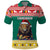 Cameroon Christmas Polo Shirt Lion Santa Joyeux Noel - Wonder Print Shop